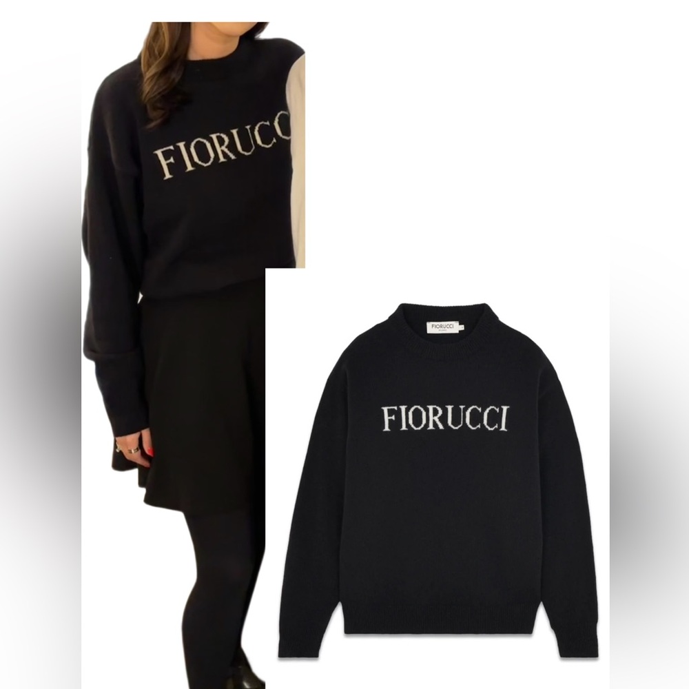 Fiorucci Logo Knit Jumper
